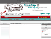 Tablet Screenshot of e-autoczesci.com